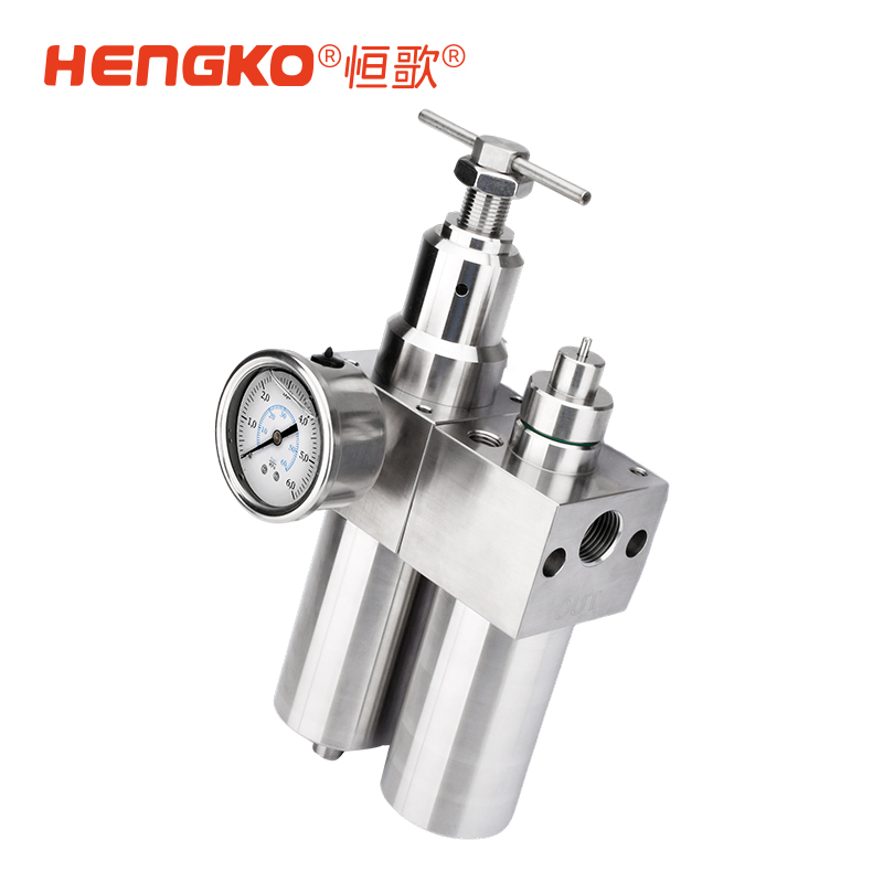 不銹鋼氣源處理器三聯(lián)件在超高純電子特氣系統(tǒng)的應(yīng)用！
