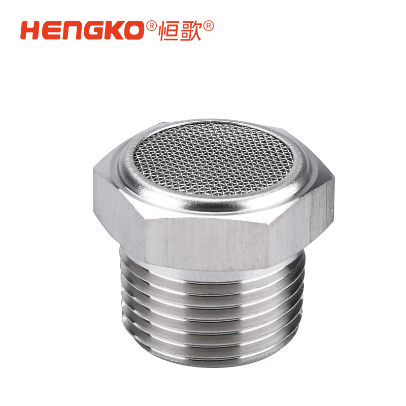 壓縮空氣機不銹鋼消聲器，現(xiàn)貨供應(yīng)，高效降