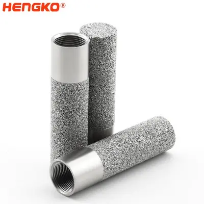 燒結(jié)多孔金屬不銹鋼傳感器外殼，用于工業(yè)溫度和濕度變送器